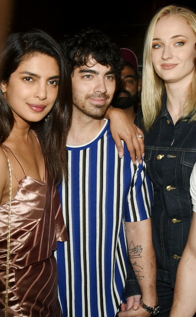 Priyanka Chopra, Sophie Turner, Joe Jonas Priyanka Chopra, Sophie Turner, Joe Jonas